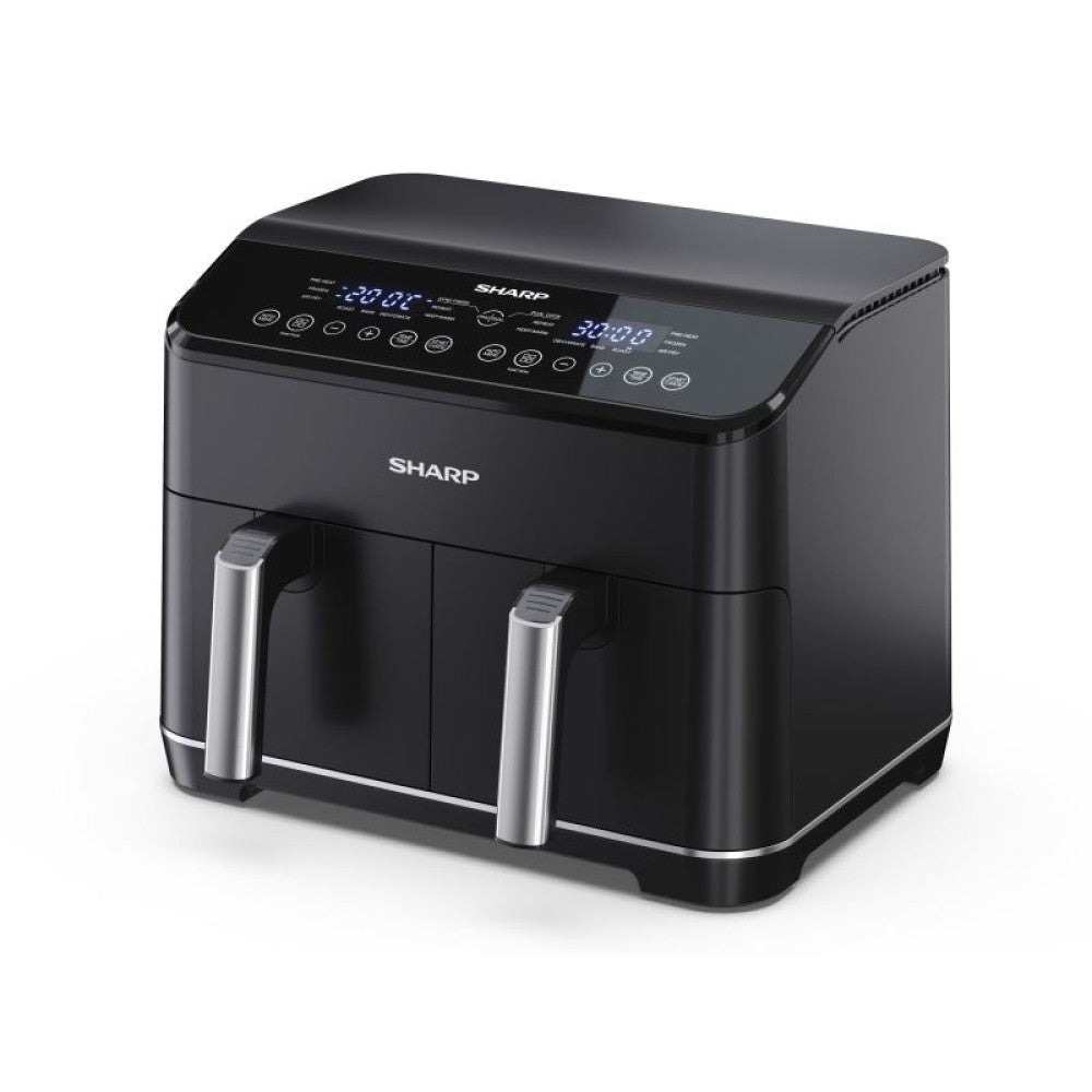 Sharp, Air Fryer 8 Liters 2 Drawers 1800w