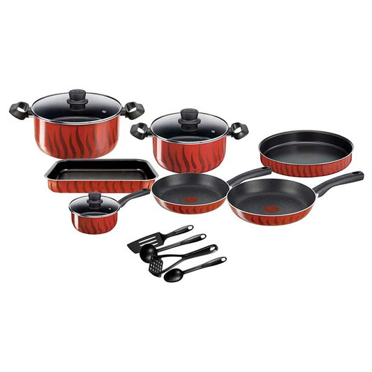 Tefal Tempo Flame - 14 pcs Cooking Set