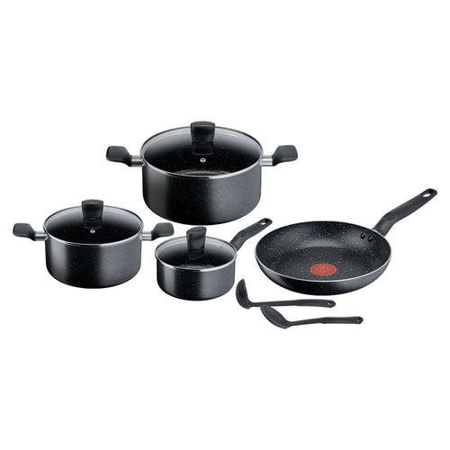 Tefal, SuperCook Dark Stone 9 pieces Set Mineralia