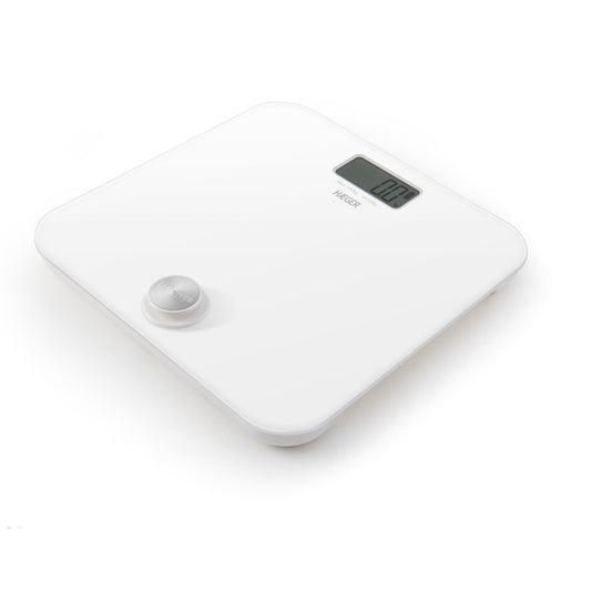 Haeger White electronic bathroom scale U-Power