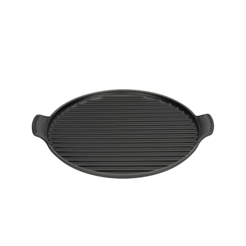 Le Creuset , Extralarge Round Grill With Handle 32cm - Black