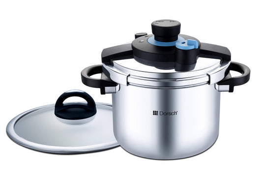 Dorsch Pressure Cooker 10 L with Glass Lid